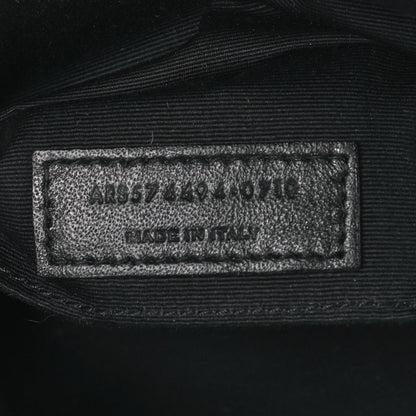 Saint Laurent Calfskin Matelasse Monogram Lou Camera Bag Black 7 of 10