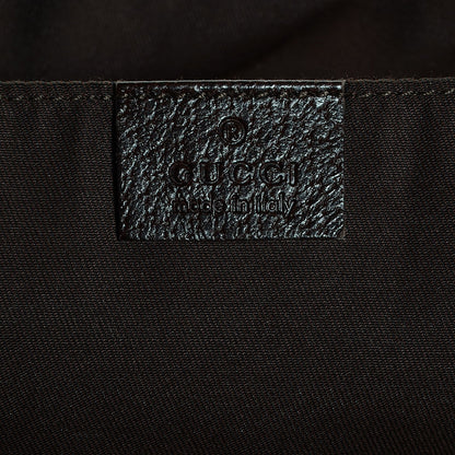 Gucci GG Monogram Medium Web Handle Vertical Tote Bag Dark Brown 5 of 7