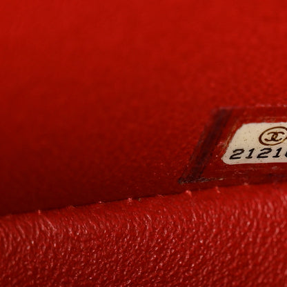 Chanel Caviar Quilted Mini Rectangular Flap Red 7 of 11