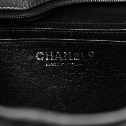 Chanel Patent Quilted Jumbo Single Flap Black 6 of 12