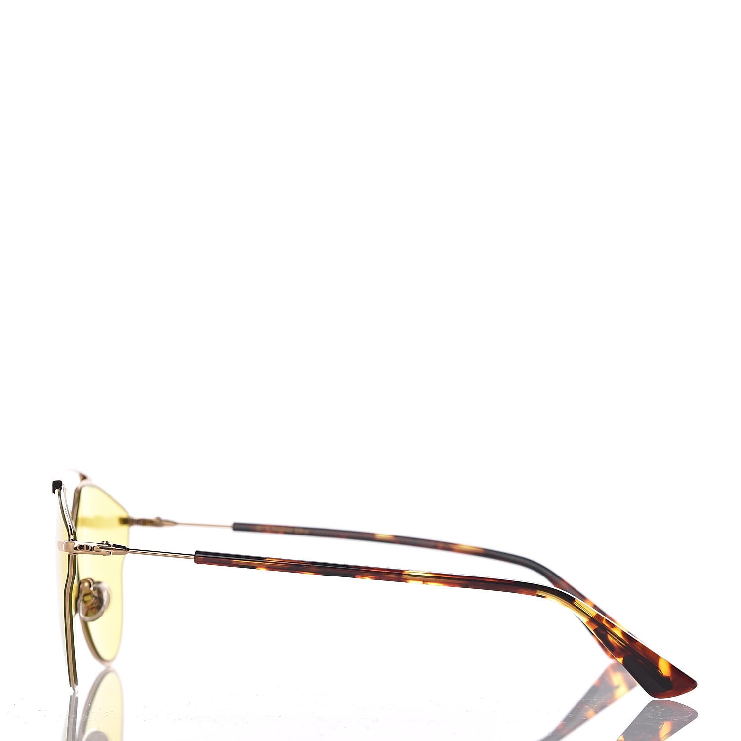 Christian Dior So Real Pop Sunglasses Yellow 3 of 9