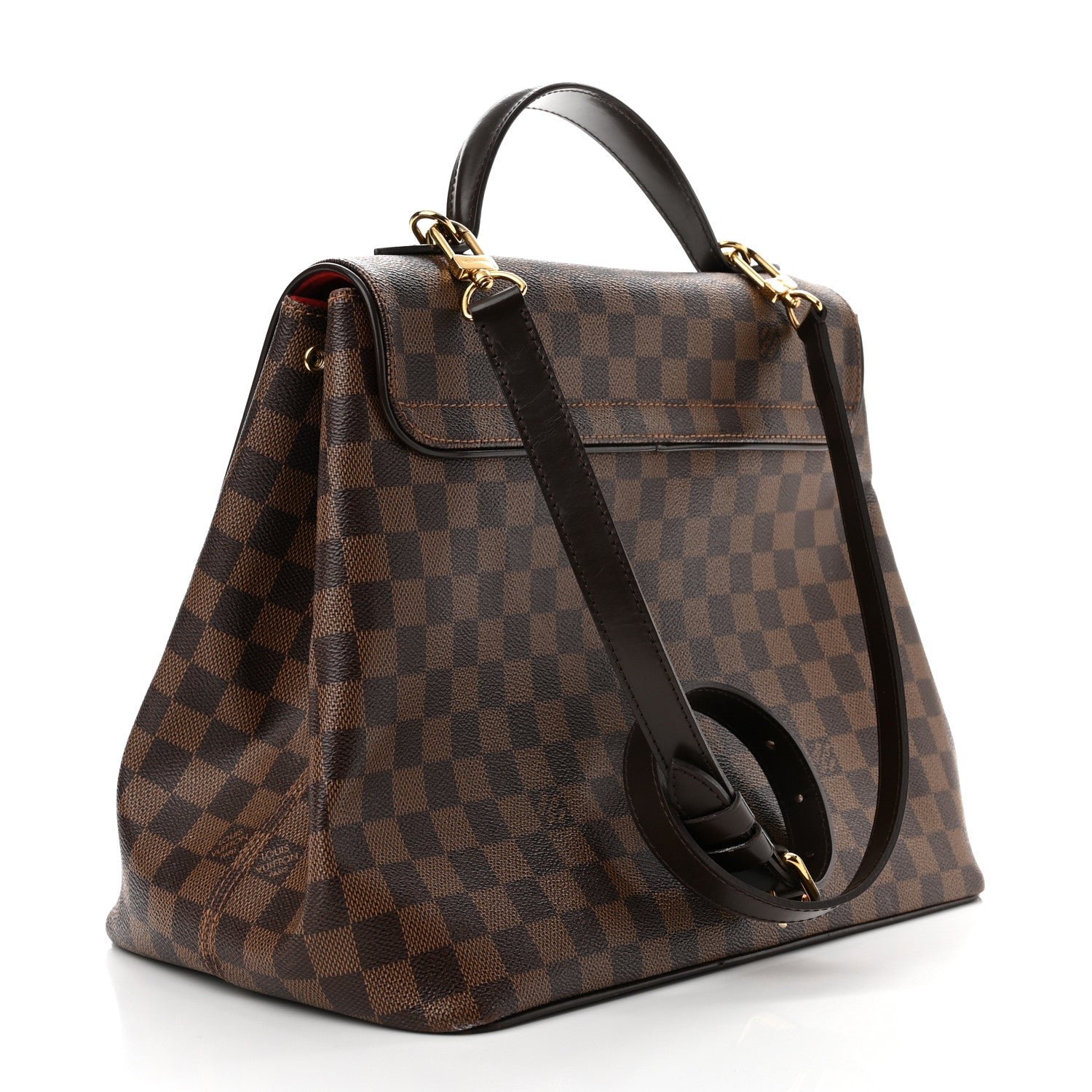 Louis Vuitton Damier Ebene Bergamo GM 3 of 10
