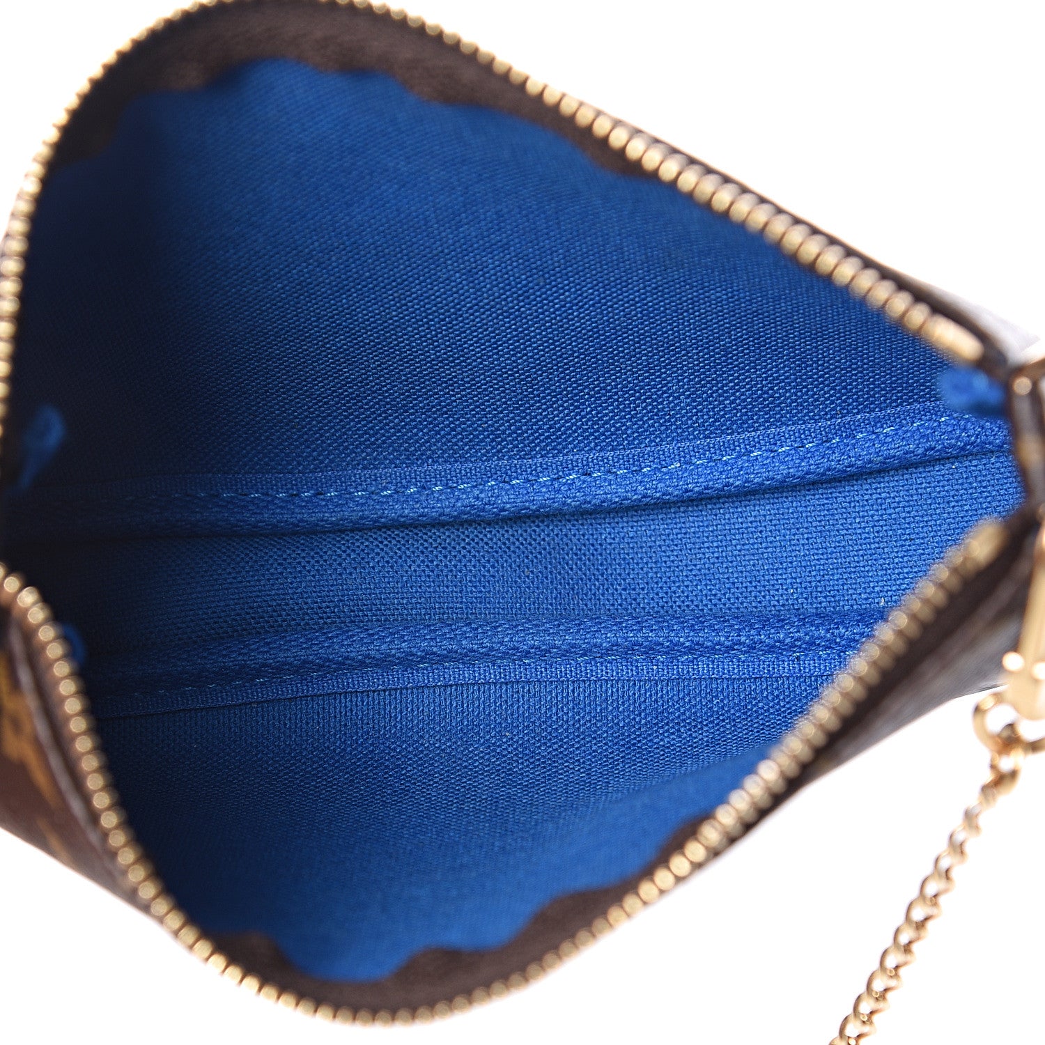 Louis Vuitton Monogram 2019 Christmas Animation Mini Venice Pochette Accessories Blue 4 of 5