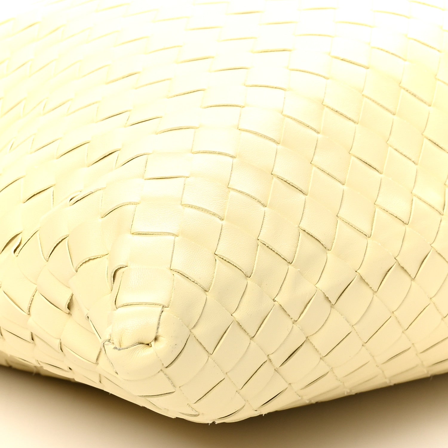 Bottega Veneta Calfskin Intrecciato Large Hop Camomile 8 of 9