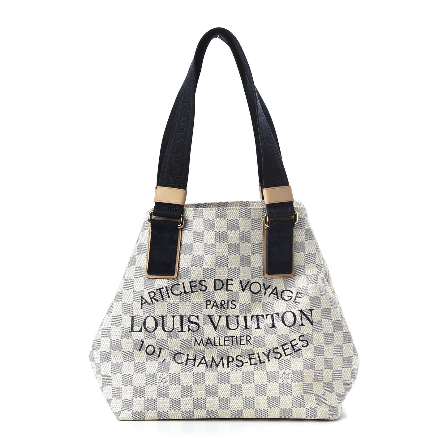 Damier Azur Beach Cabas PM
