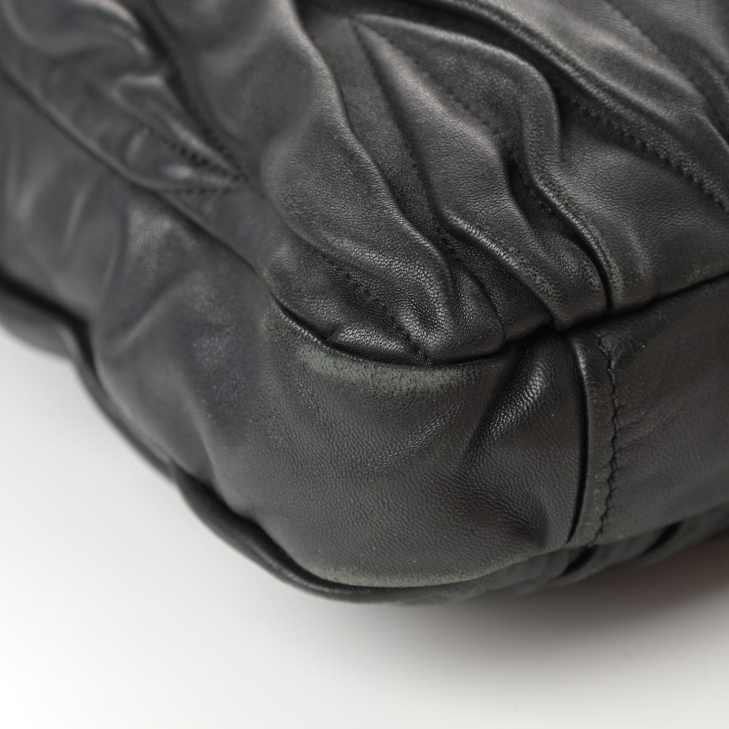 Nappa Matelasse Tote Black