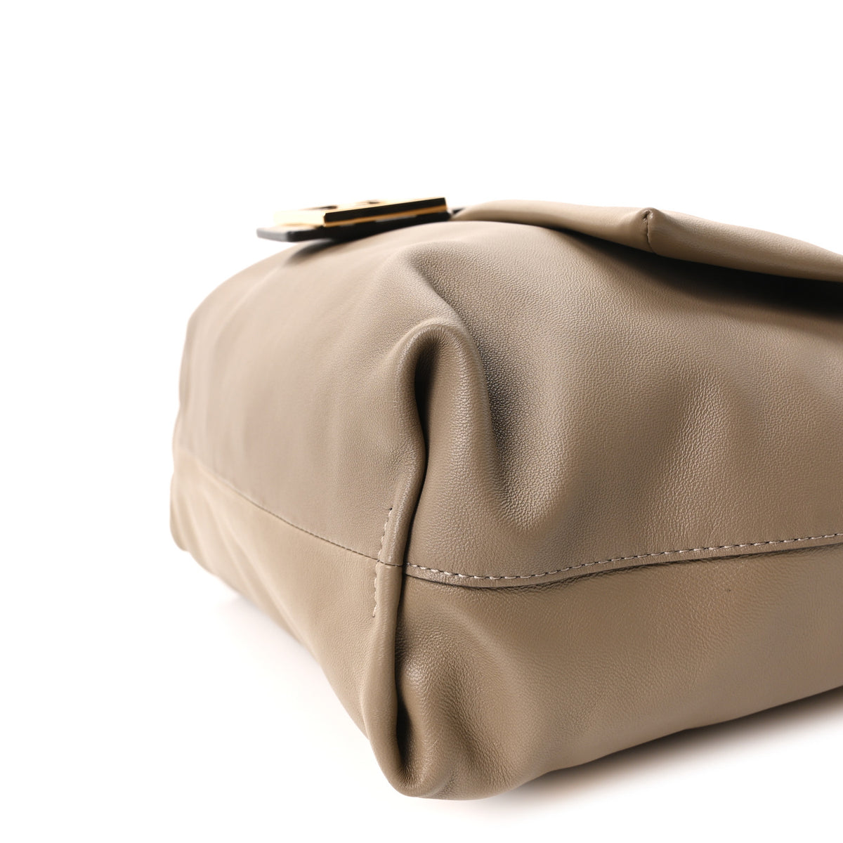 Nappa Large Mamma Baguette Dove Gray
