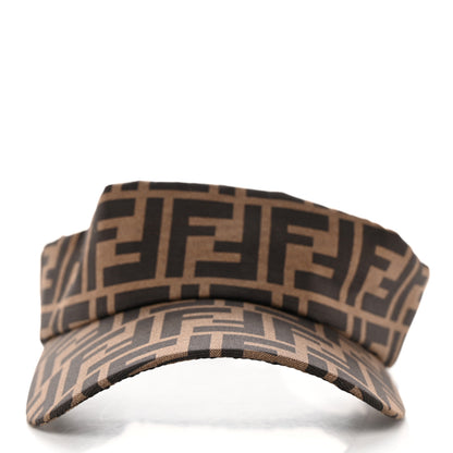 Fendi Silk FF Logo Visor Tobacco 3 of 8