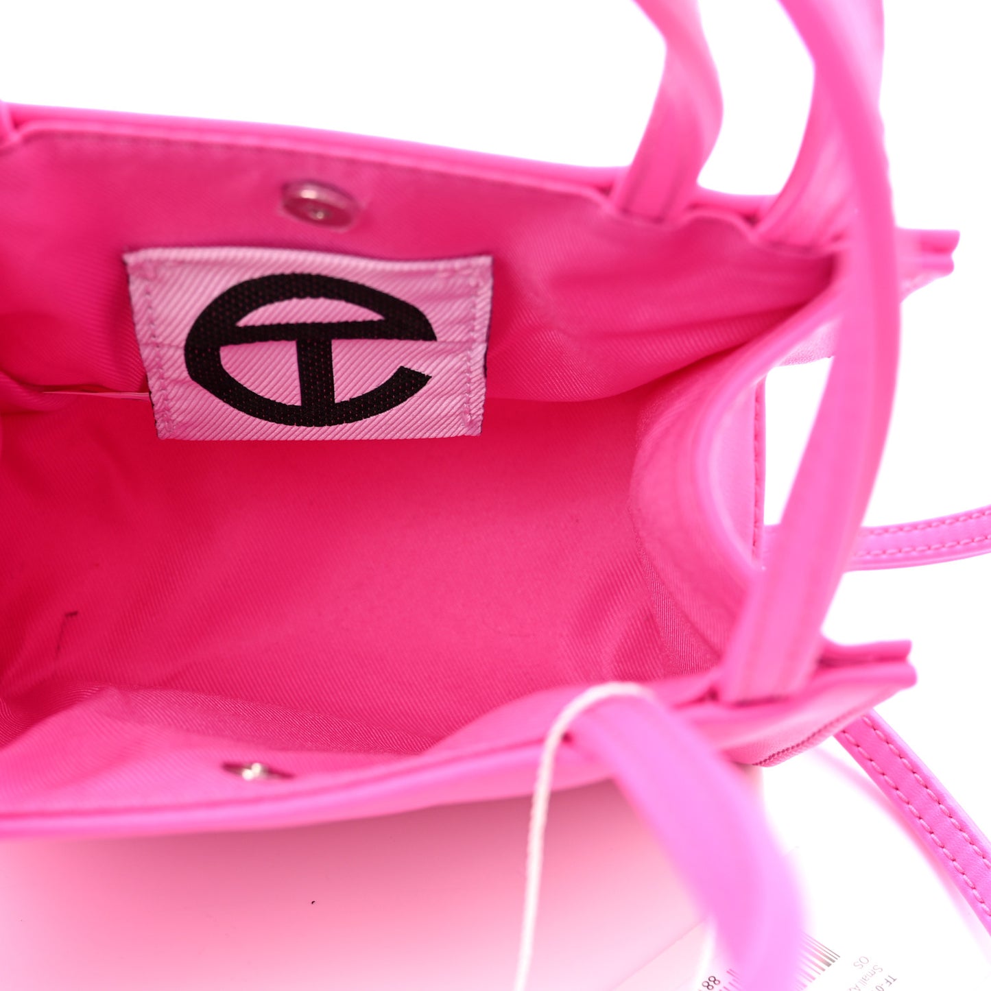 Vegan Leather Small Shopping Bag Azalea