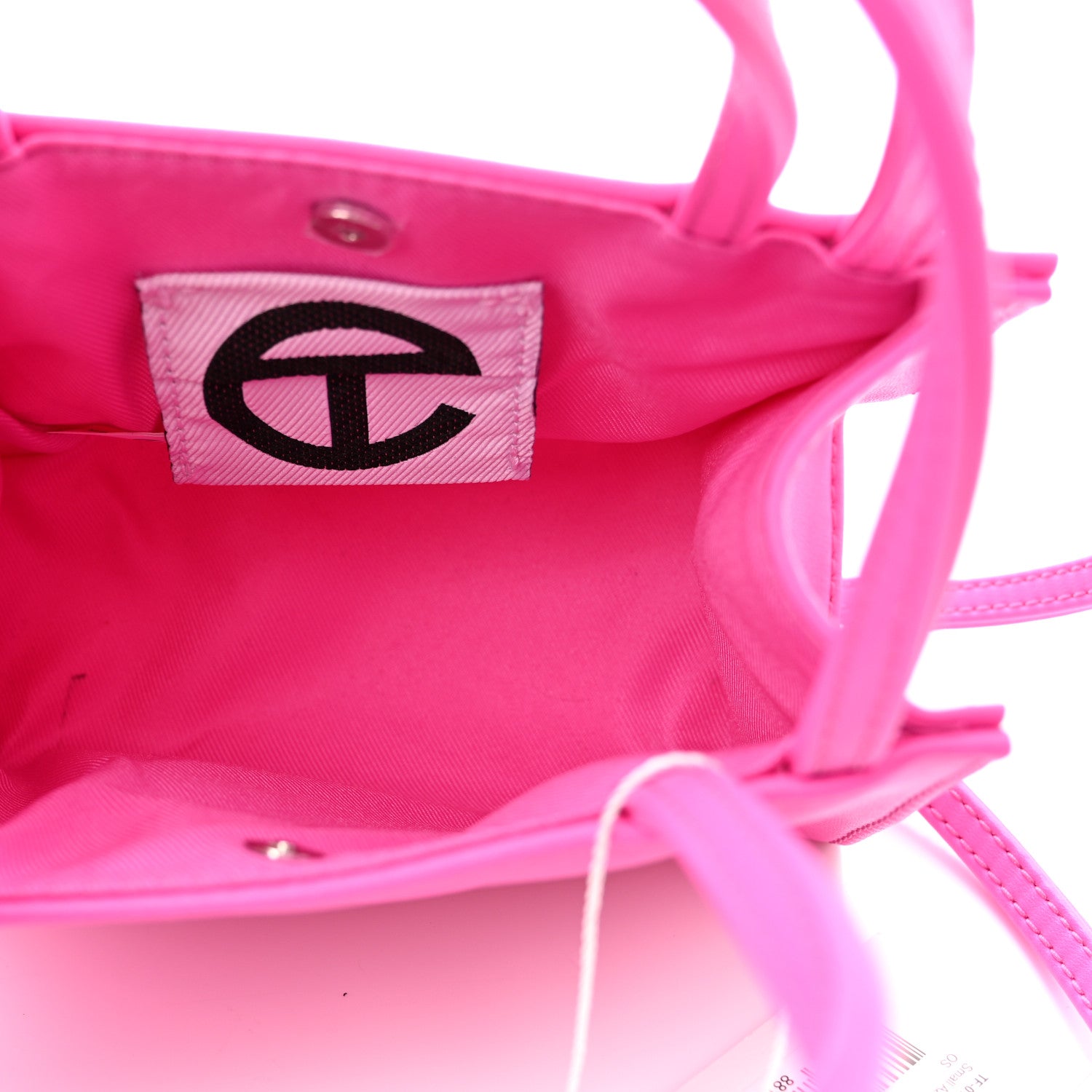 Telfar Vegan Leather Small Shopping Bag Azalea 5 of 8