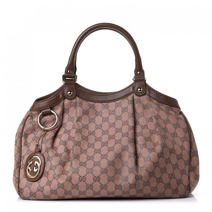 Gucci Monogram Medium Sukey Tote Pink Brown 1 of 5