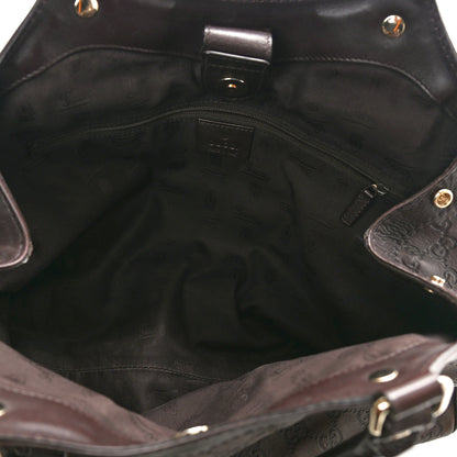 Gucci Guccissima Medium Sukey Tote Chocolate 5 of 11