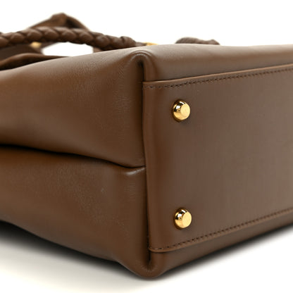 Bottega Veneta Silky Calfskin Small Ciao Ciao Nocciola 11 of 12