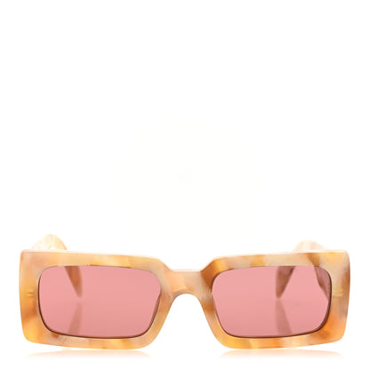 Prada Acetate Sunglasses with Prada Logo SPR A07 Desert Tortoise 2 of 7