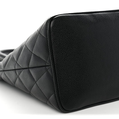 Chanel Caviar Quilted Medallion Tote Black 9 of 11