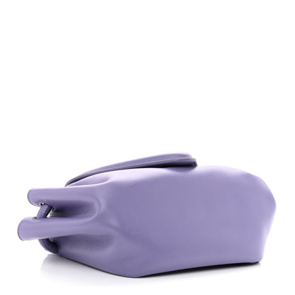 Bottega Veneta Lambskin Small Beak Triangle Flap Shoulder Bag Lavender 4 of 9