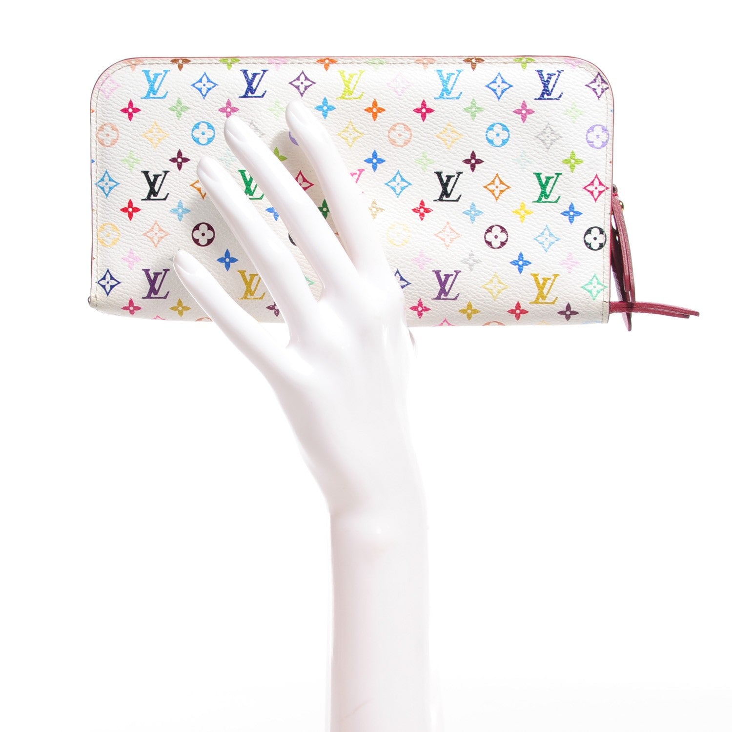 Louis Vuitton Monogram Multicolor Insolite Wallet White Eglantine 2 of 6
