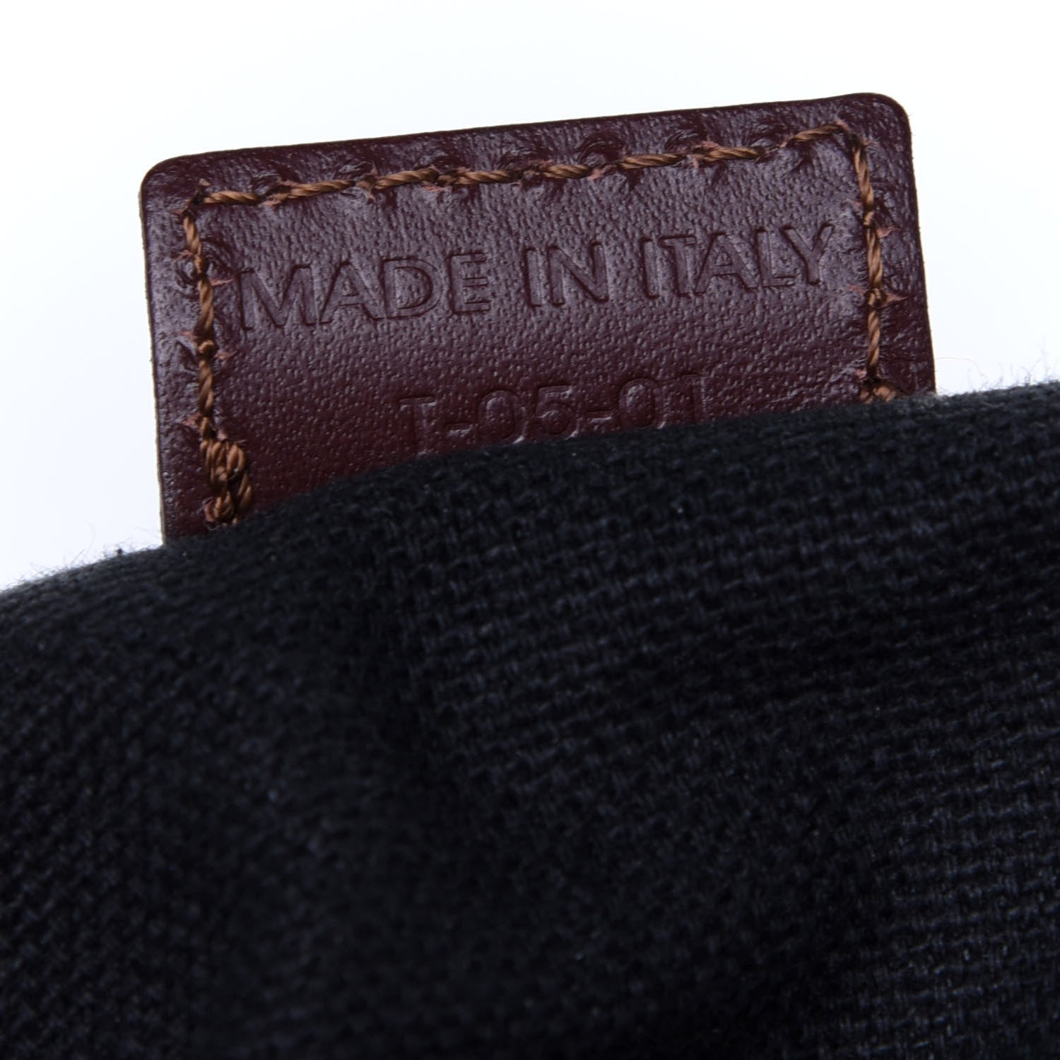 Burberry Haymarket Check Studded Barrel Bag Chocolate 7 of 10