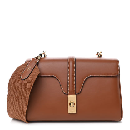 Celine Smooth Calfskin Teen Soft 16 Shoulder Bag Tan 1 of 4