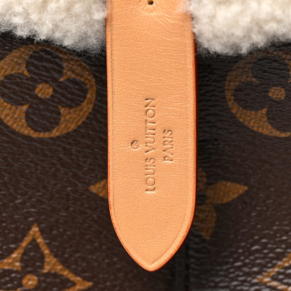 Louis Vuitton Monogram Shearling Cozygram Neonoe BB 6 of 9