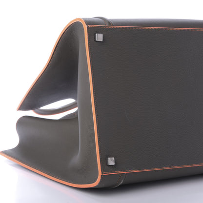 Celine Baby Grained Calfskin Medium Phantom Luggage Stone 9 of 11