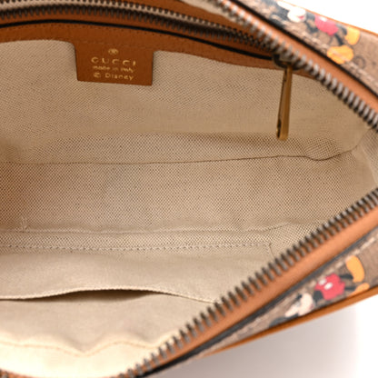 Gucci X DISNEY Mini Vintage GG Supreme Monogram Mickey Mouse Small Belt Bag 90 36 Beige Vintage Sun Oil 5 of 12