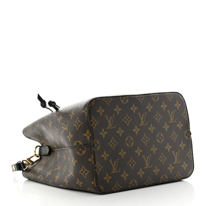Louis Vuitton Monogram Neonoe MM Black 4 of 13