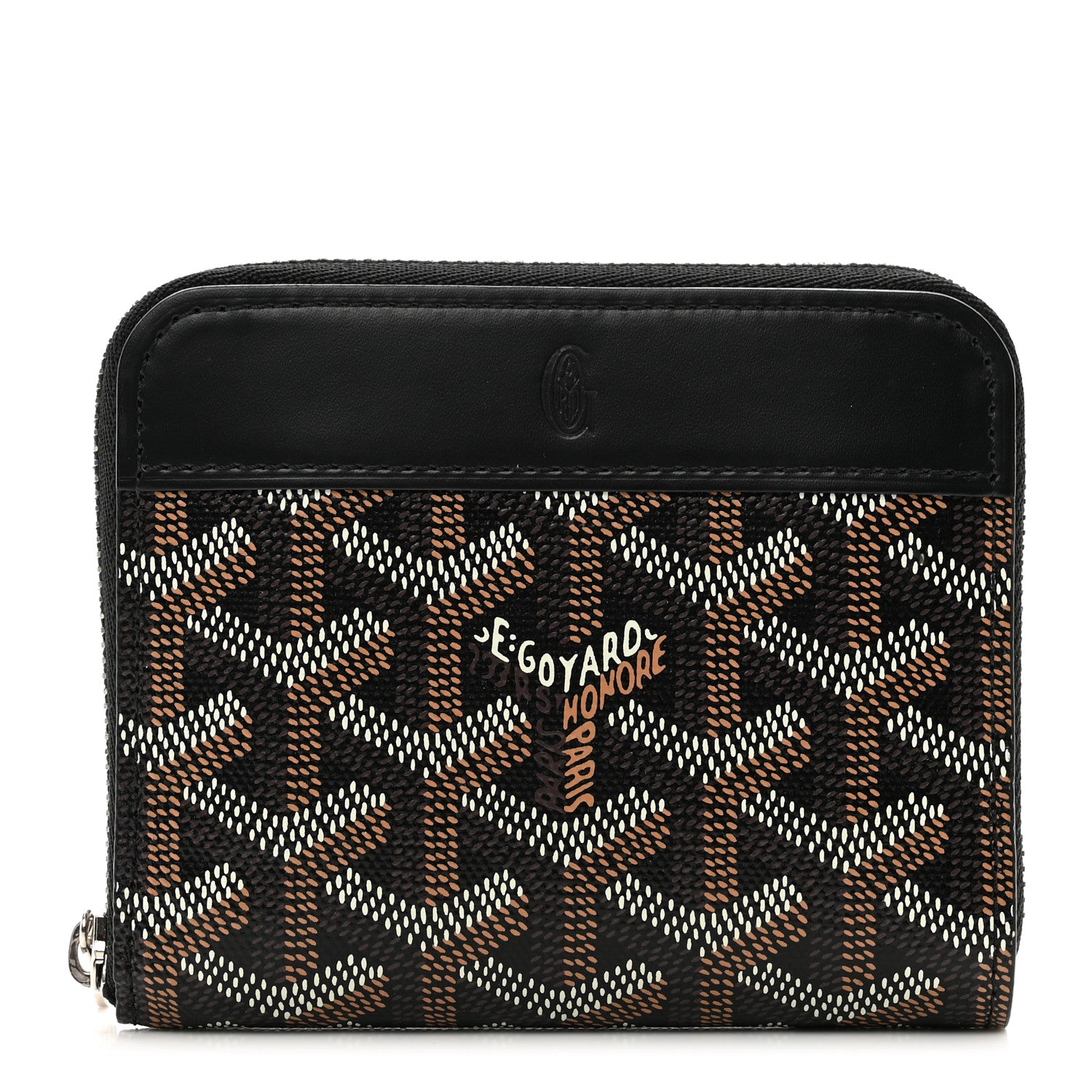 Goyard Goyardine Matignon PM Wallet Black 1 of 6