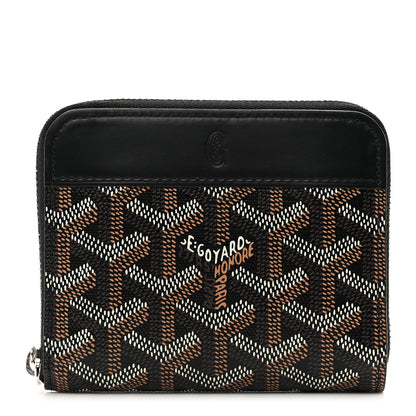 Goyard Goyardine Matignon PM Wallet Black 1 of 6
