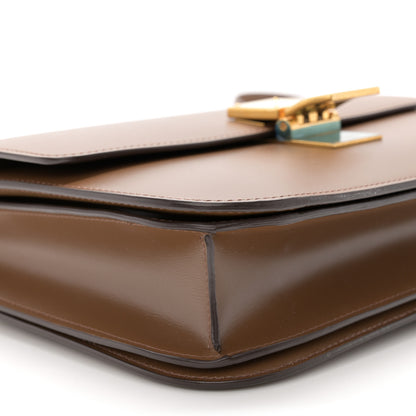 Celine Smooth Calfskin Medium Classic Box Flap Bag Light Camel 10 of 11