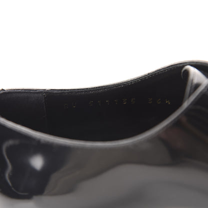 Saint Laurent Patent Calfskin Montaigne 25 Uniform 36.5 Black 7 of 11