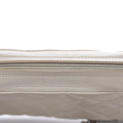 Chanel Lambskin Quilted Timeless Camera Case White 17 of 19