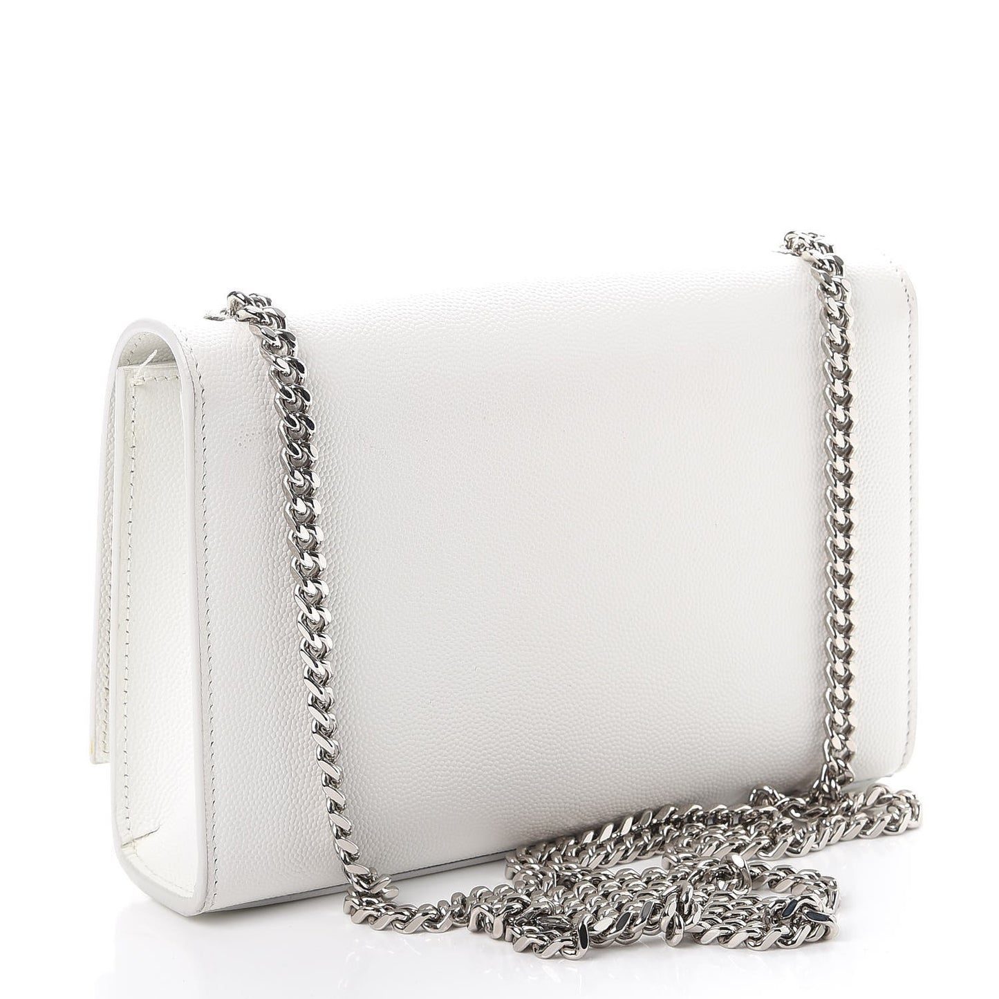 Grain De Poudre Small Monogram Kate Satchel Optical White