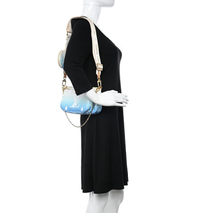 Louis Vuitton Monogram Giant By The Pool Multi Pochette Accessories Blue 2 of 11