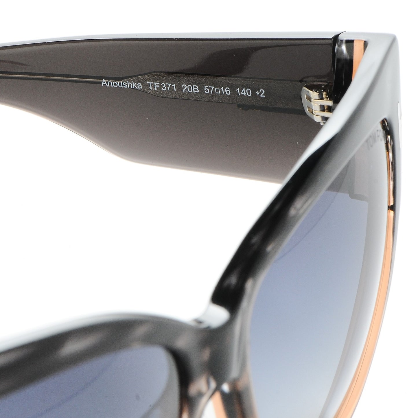 Anoushka Sunglasses TF371 Melange Grey Peach
