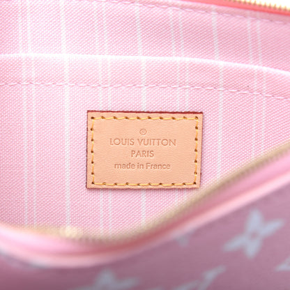 Louis Vuitton Monogram By The Pool Neverfull MM Pochette Light Pink 8 of 11
