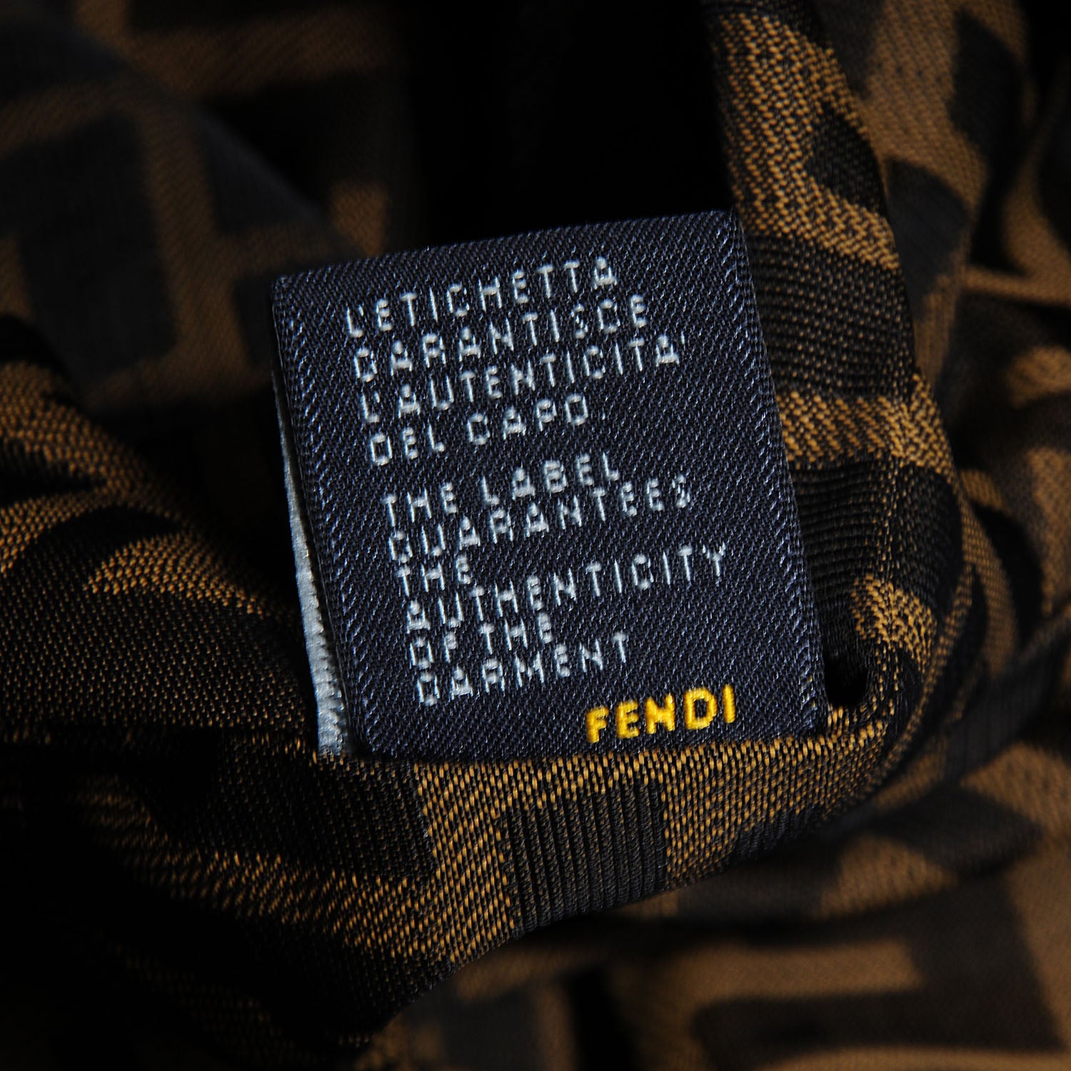 Fendi Nappa Nuvolata Spy Black 9 of 10