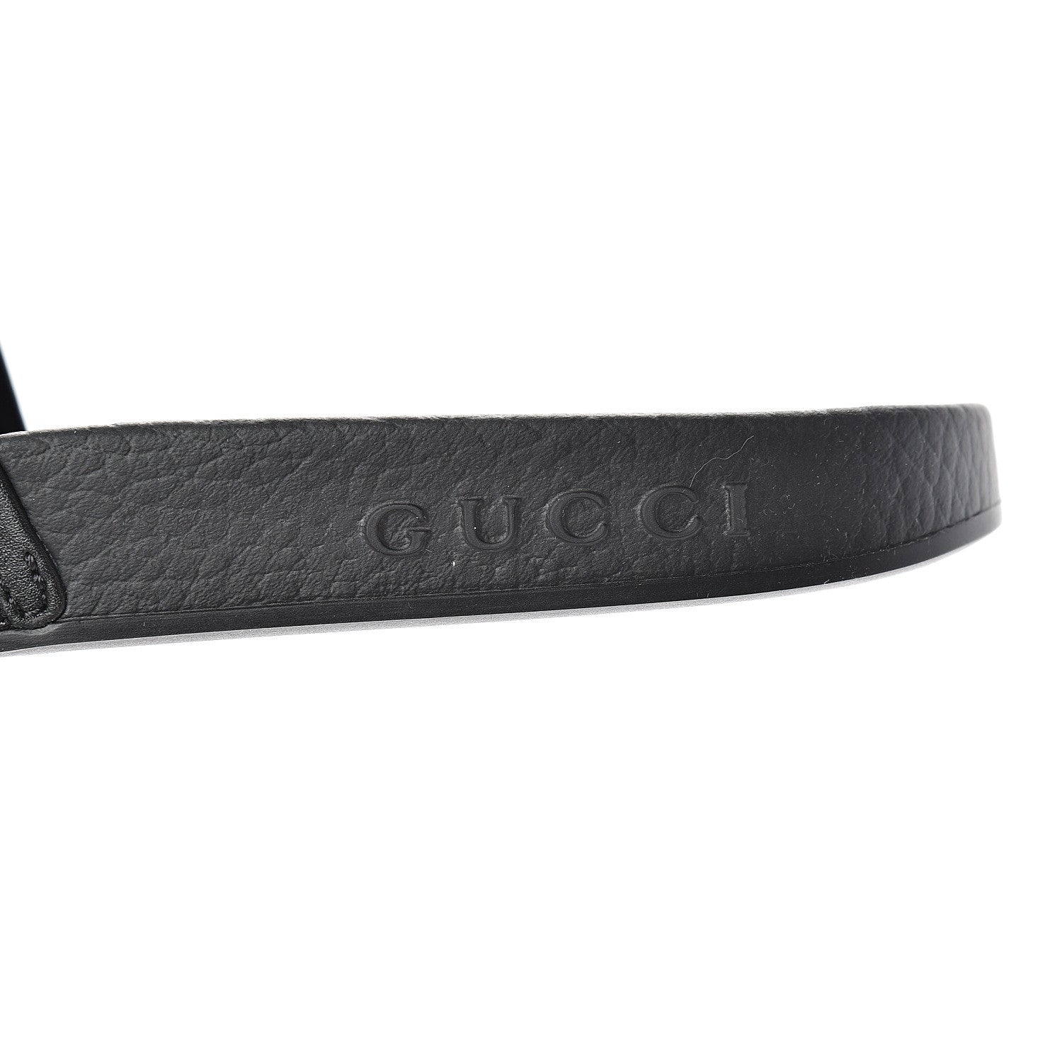 Gucci X SEGA Supreme Canvas GUCCY Stars Womens Slide Sandals 36 Black Gold 7 of 8