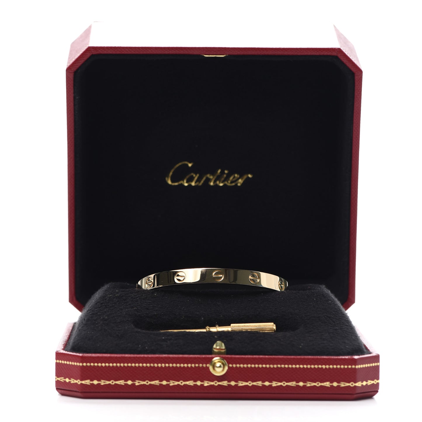 18K Yellow Gold LOVE Bracelet 17