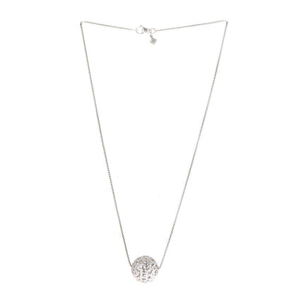 David Yurman Sterling Silver Diamond Star Orb Tapestry Necklace 3 of 7
