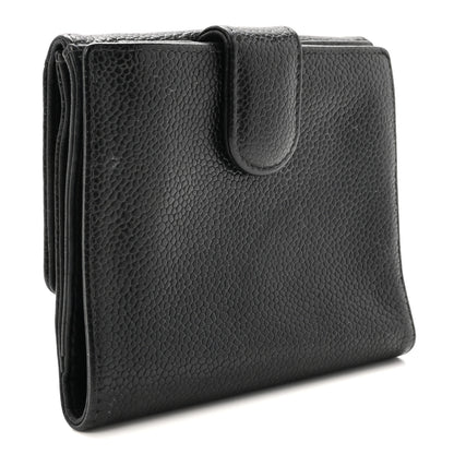 Chanel Caviar Timeless CC Flap Wallet Black 3 of 8