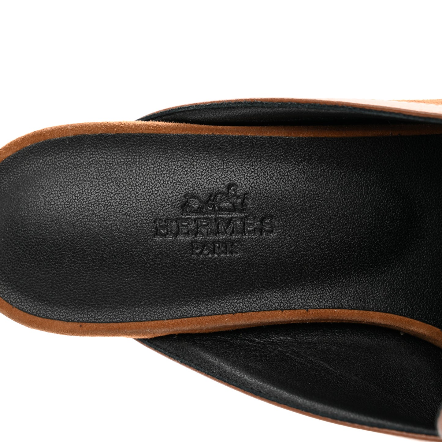 Suede Goatskin Groupie Mules 37.5 Brun Amourette