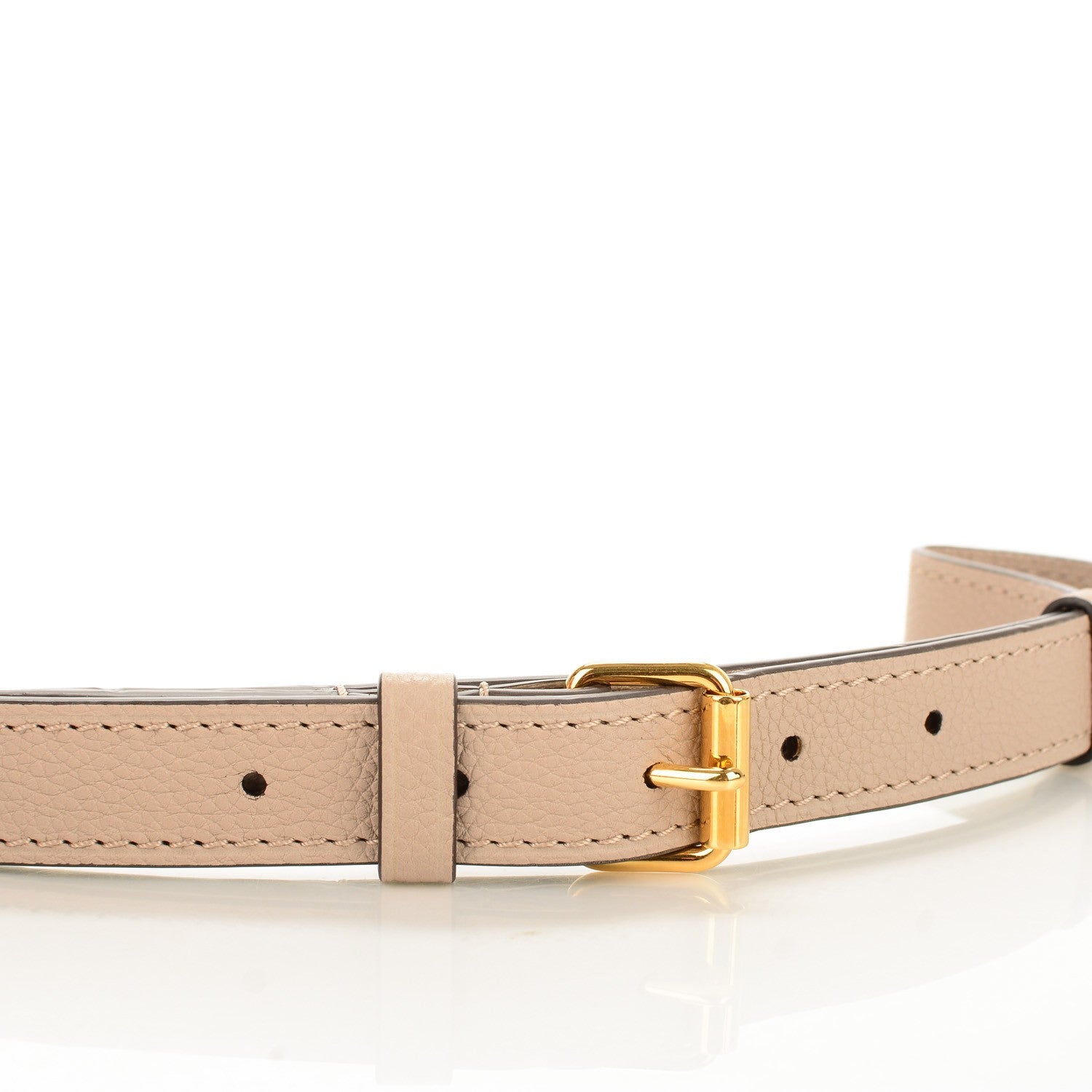 Louis Vuitton Calfskin SC Bag Strap Galet 3 of 4