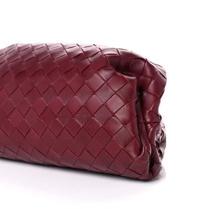 Bottega Veneta Nappa Maxi Intrecciato The Pouch Oversized Clutch Bordeaux 9 of 9