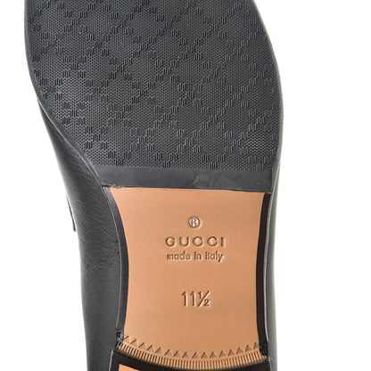 Gucci Calfskin Mens 1953 Horsebit Loafers 11.5 Black 8 of 10