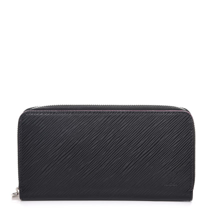 Louis Vuitton Epi Zippy Wallet Black Hot Pink 1 of 7