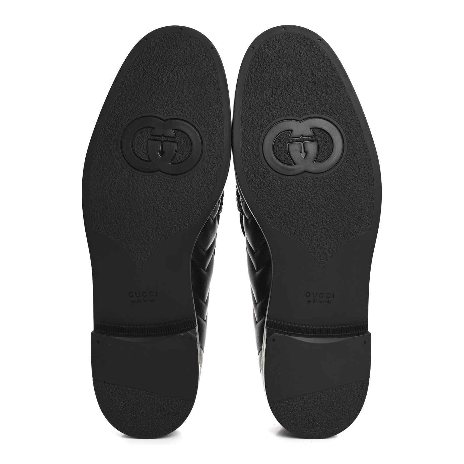 Gucci Nappa Matelasse Double G Marmont Loafers 41 Black 6 of 10