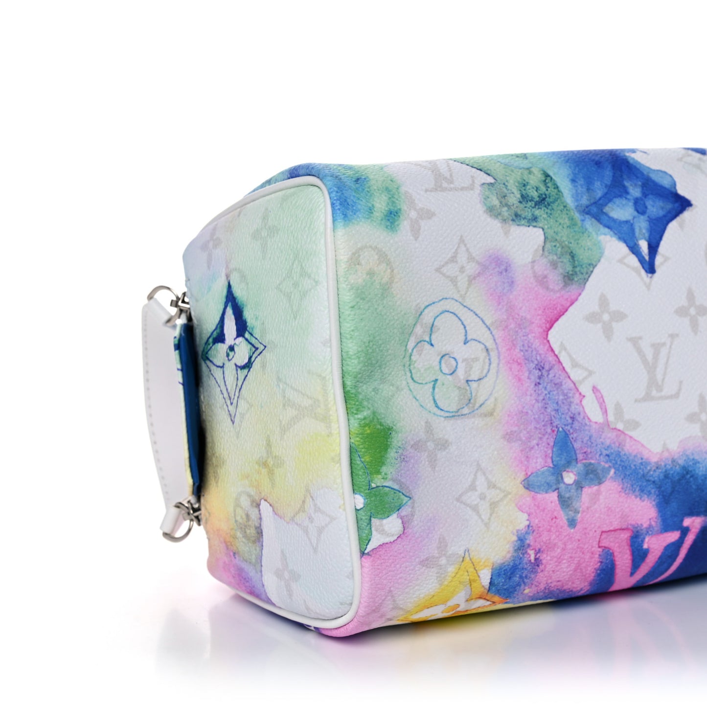 Monogram Watercolor Dopp Kit Toilet Pouch Multicolor