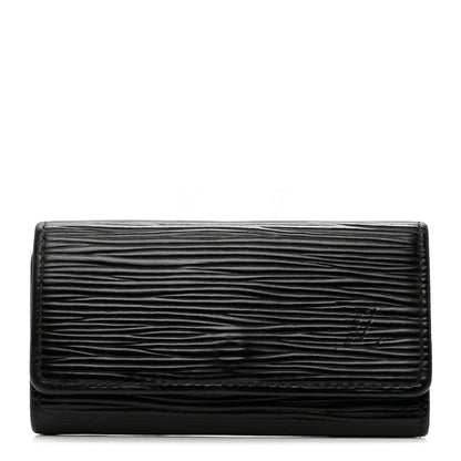 Louis Vuitton Epi Multicles 4 Key Holder Black 1 of 6
