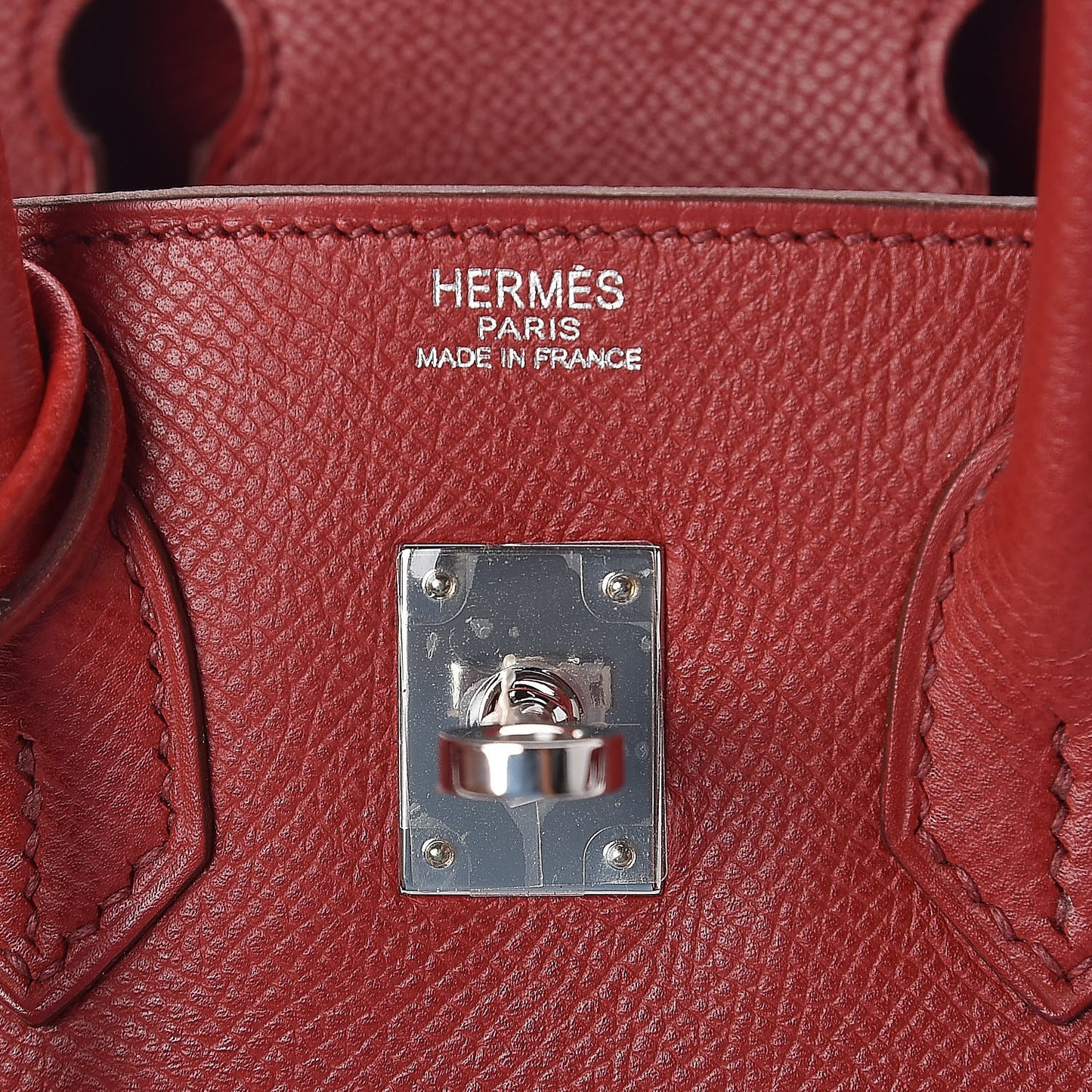 Epsom Birkin 25 Rouge Garance